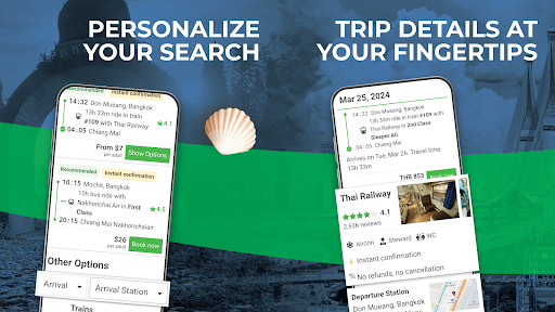 12Go Train, Bus, Ferry, Flight screenshot 10
