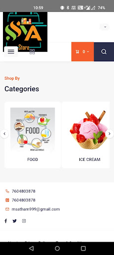 SSYA Store Screen 2