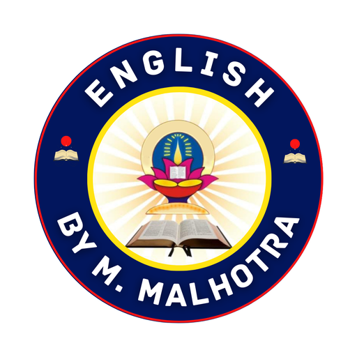 Englis By M. Malhotra logo