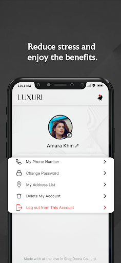 LUXURI Rewards Screen 3
