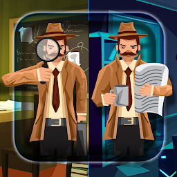 Ikonbild för Hitta skillnaden: detektiv