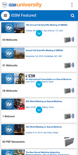 Android application ISSM University screenshort