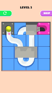 Rolling Ball - Slide Puzzle -