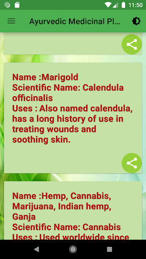 Ayurvedic Medicinal Plants Screen 2