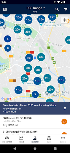 Huttons Analyzer Screen 3