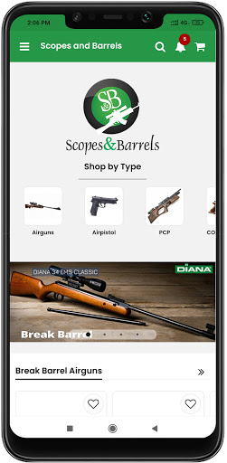 Android application Scopes & Barrels screenshort