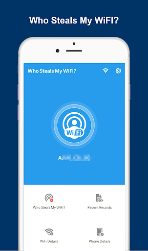 Android application Who Steals My WiFi - WiFi Scan screenshort