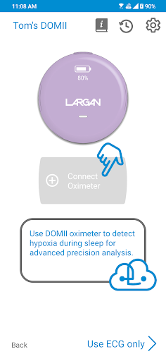 Android application DOMII screenshort