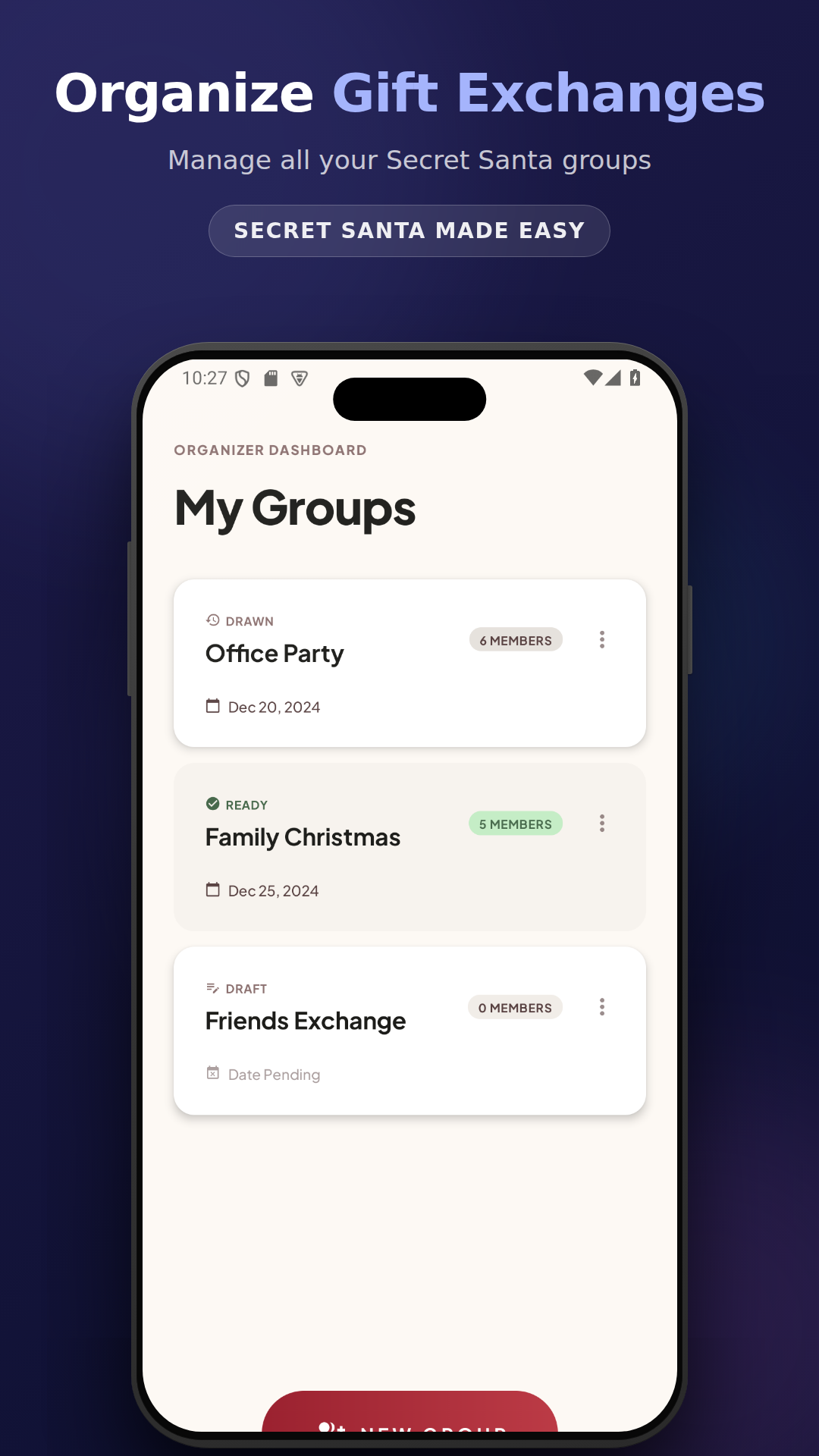 Secret Santa: Gift Exchange
