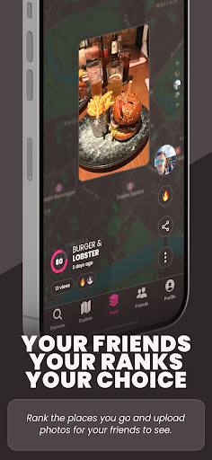OutRanked. Find, Rank, Explore Screen 2