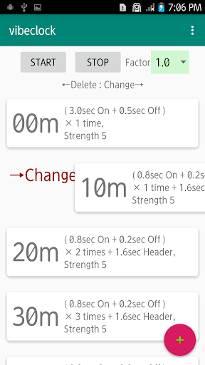 vibeclock Screen 2