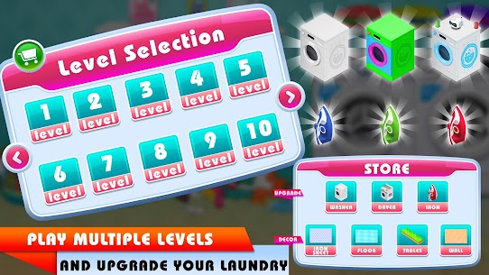 My Laundry Shop Manager: Dirty Clothes Washing v1.2 Mod (Free purchase) 7