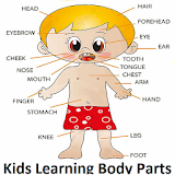 Kids Learning Body Parts Name icon