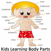 Kids Learning Body Parts Name  Icon
