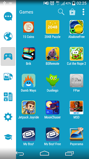 Basic Blue Theme for Smart Lau Screen 2