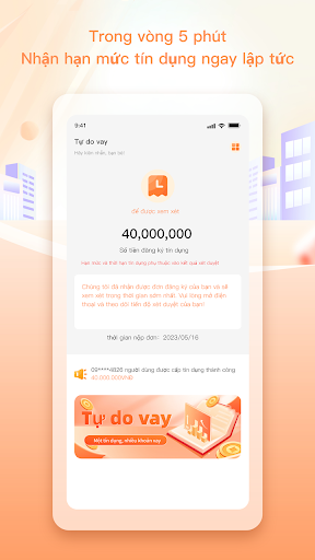 Tự do vay Screen 2