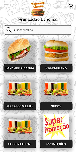 Prensadão Lanches Screen 2