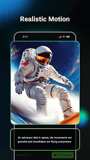 Screenshot of Kling AI: AI Image&Video Maker