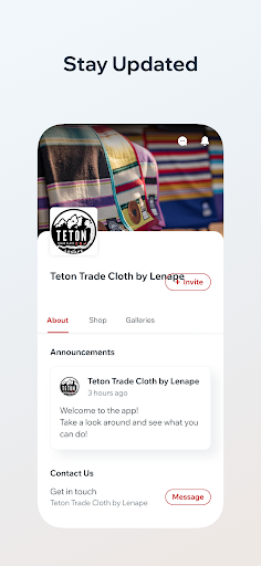Teton Trade Cloth Screen 2