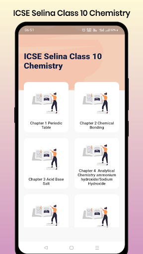 Android application ICSE Selina Class 10 Chemistry screenshort