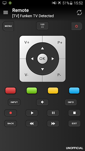 Android application Remote for Telefunken TV screenshort