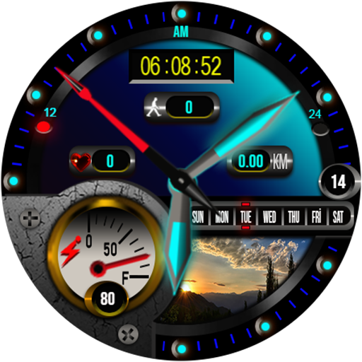RCP R0002 WATCH FACE Screen 2