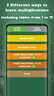 Times tables free for kids (multiplication table) Multiplication tables 1.1 Screenshots 1