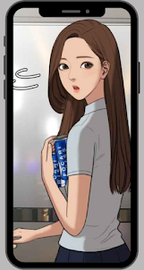 Manga Cute Girl Wallpaper
