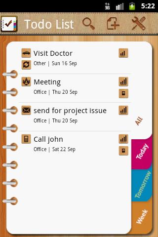 Todo List Screen 2