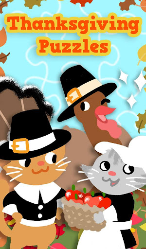 Screenshot of Kids Thanksgiving Puzzles Full