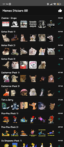 Memes Stickers BR Screen 3