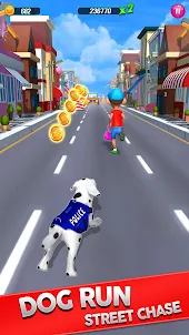 Police Dog Run: Street Chase