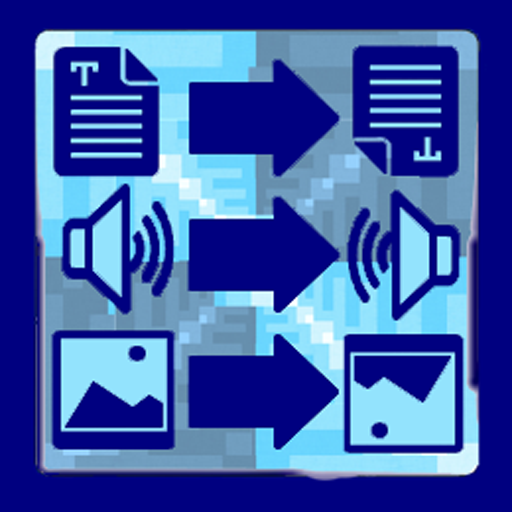 Reverse world , reverse text logo