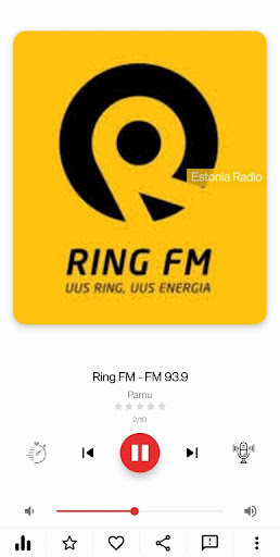 Estonia Radio Stations Screen 3