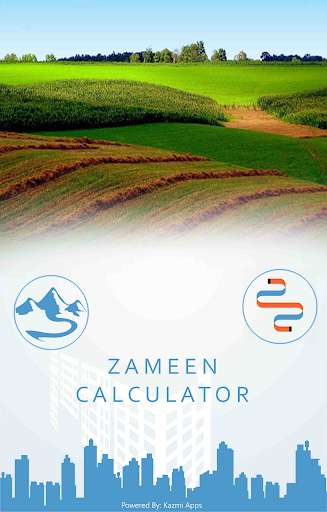Android application Zameen Calculator screenshort
