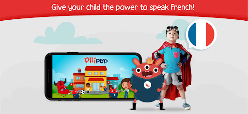 Screenshot of Pili Pop French activities