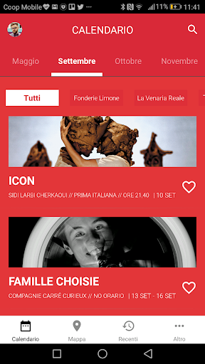 Android application Torinodanza screenshort