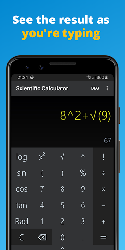 Scientific Calculator Screen 3