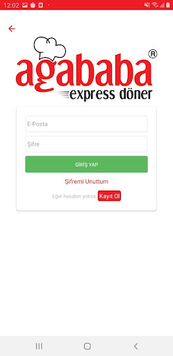Ağababa Express Döner Screen 2