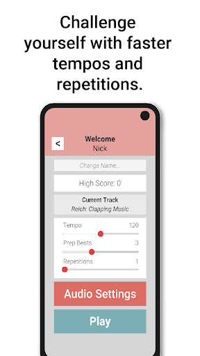 Tapping Music Screen 2