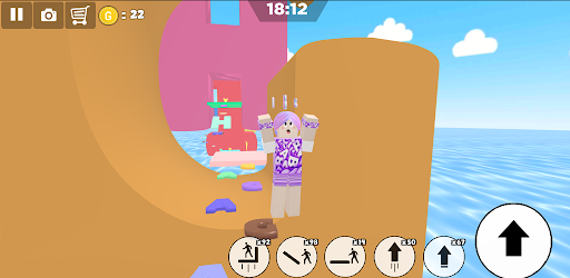 Alphabet land parkour screenshot 2