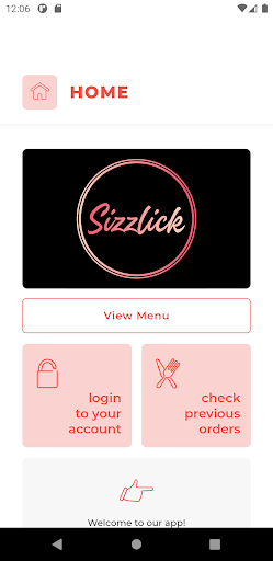 Android application Sizzlick KA12 screenshort