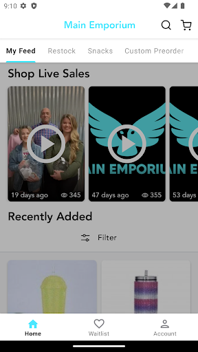 Android application Main Emporium screenshort