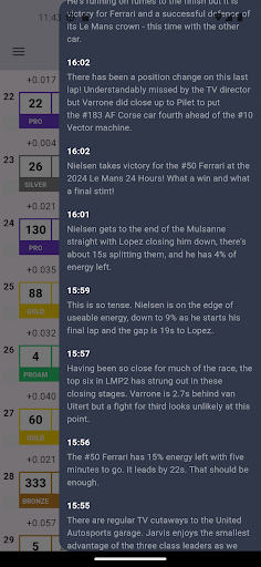 24 Hours of Spa Francorchamps Screenshot 4 - AppWisp.com