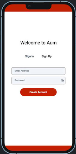 Android application AUM screenshort