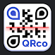 QRco: QRコードの作成とスキャン - Androidアプリ