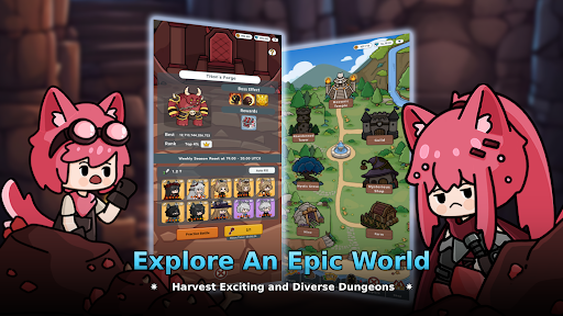 Cat Legends: Idle RPG Games 2
