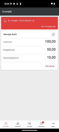 Totalbanken Erhverv Screen 2