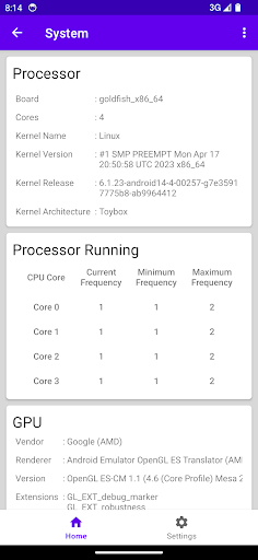 Droid Companion - Device Info Screen 3