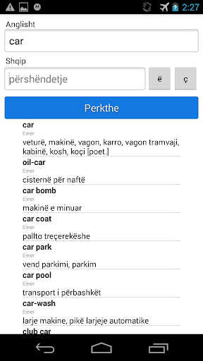 Fjalor Anglisht Shqip